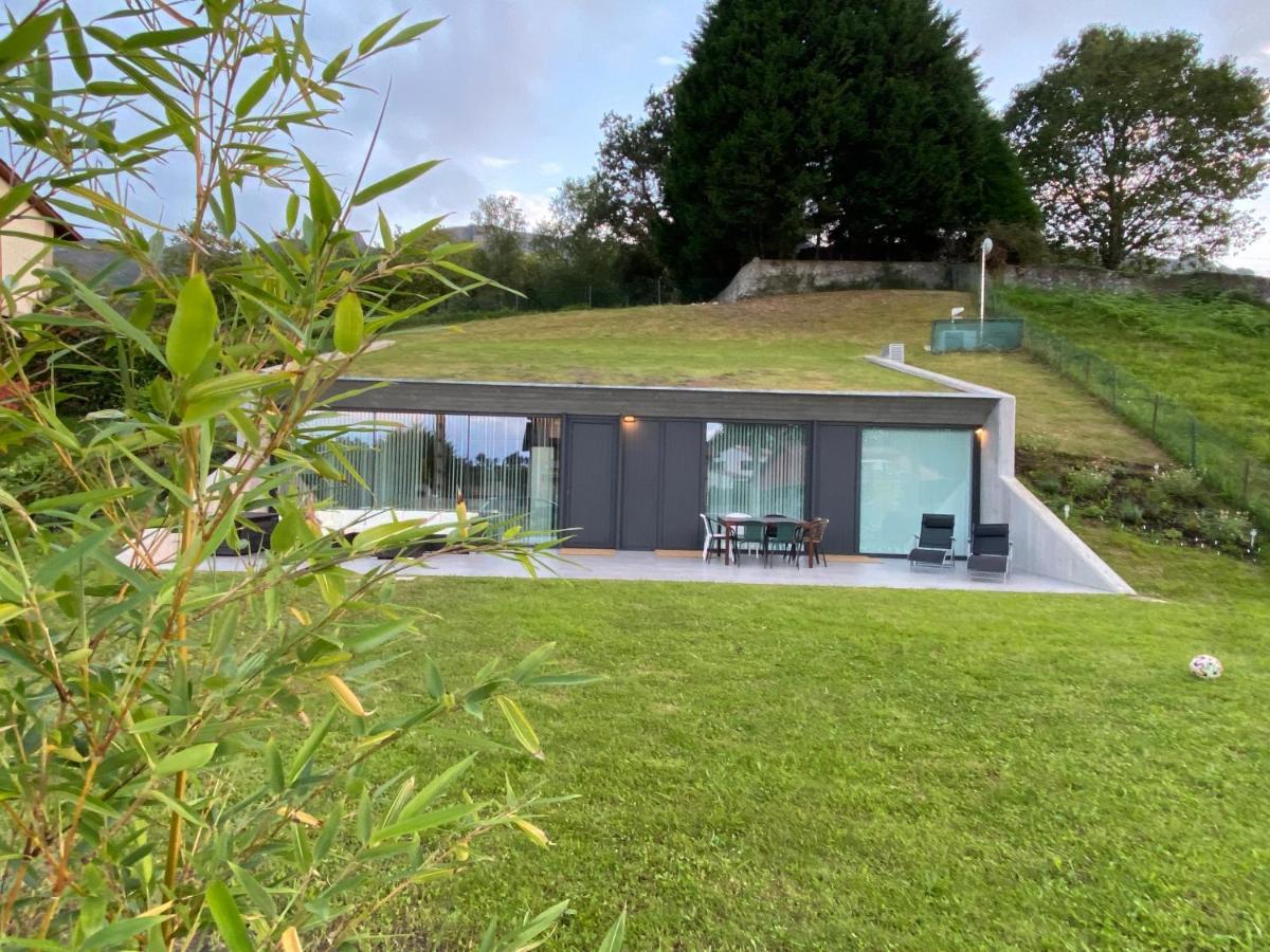 La Casa De Hierba - Casa De Campo De Diseno Con Jardin Y Wifi Cerca De Las Playas De Llanes Esterno foto